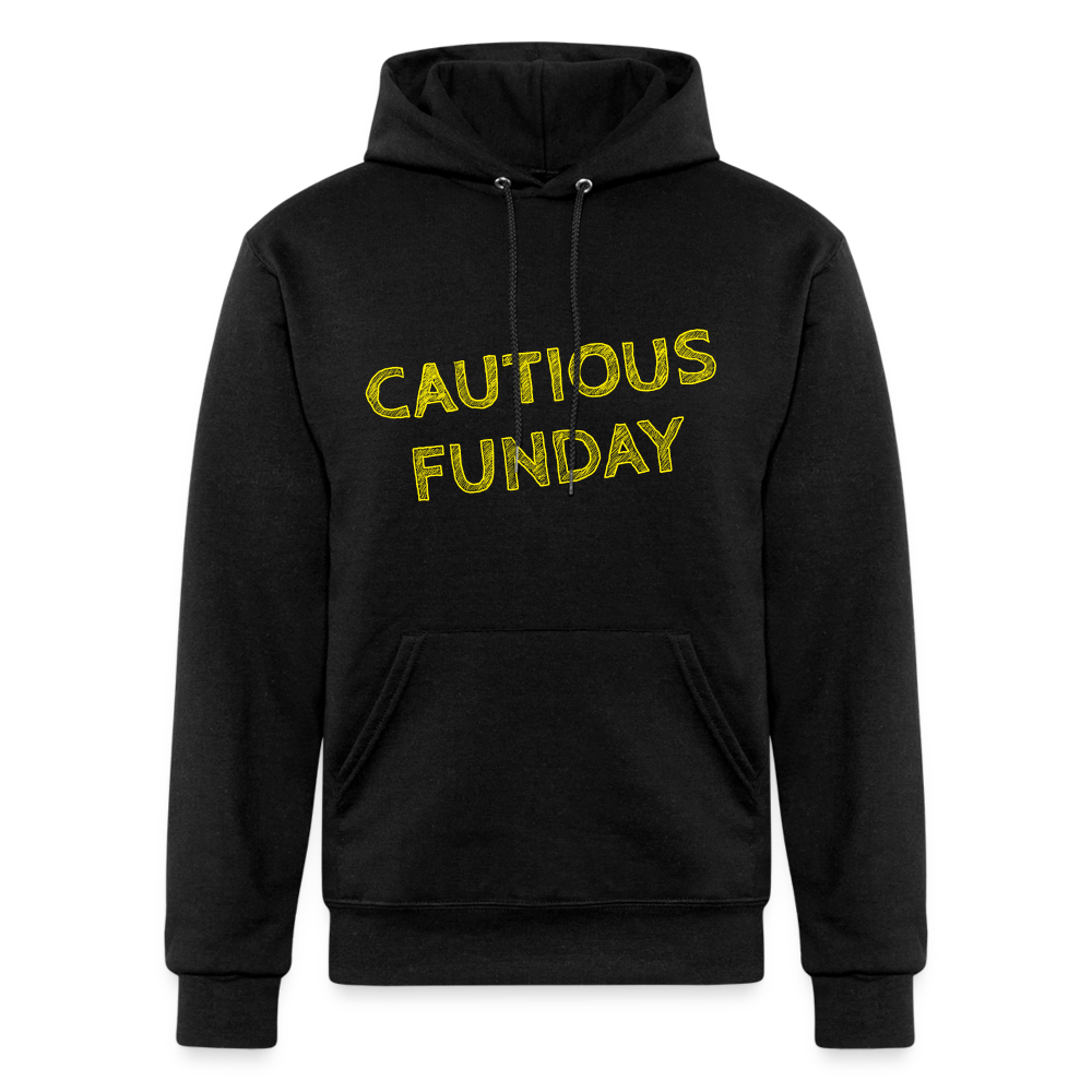 Cautious Funday Hoodie - black