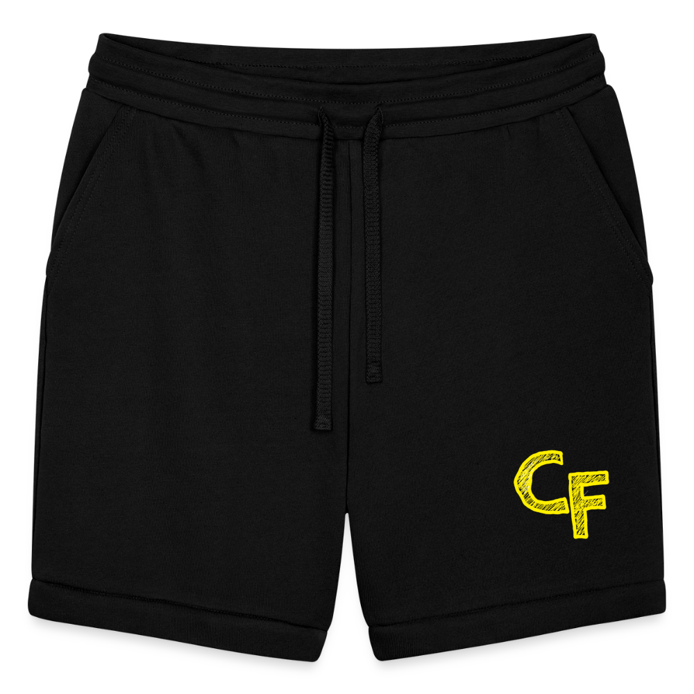 Cautious Funday Unisex Short - black