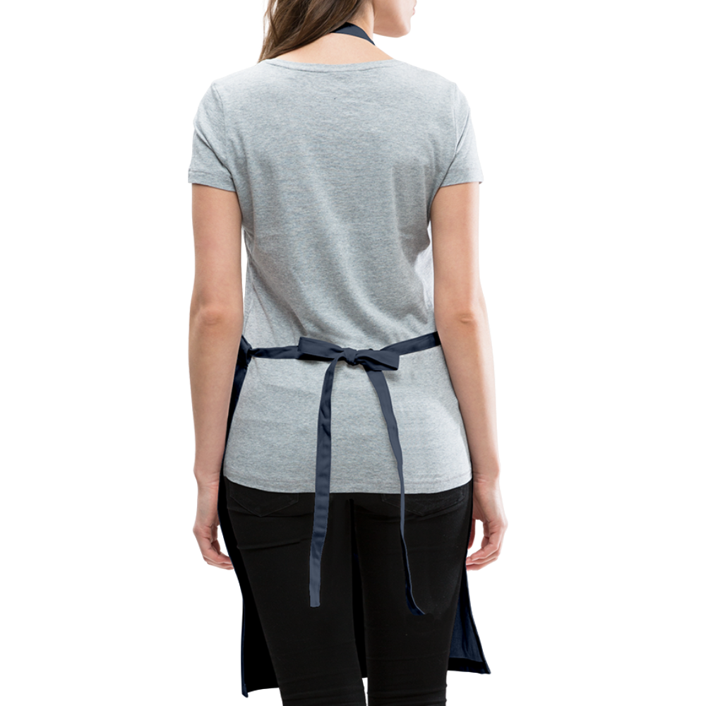 Cautious Funday Apron - navy
