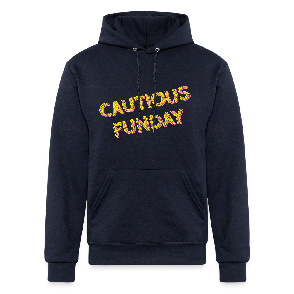 Cautious Funday Hoodie - navy