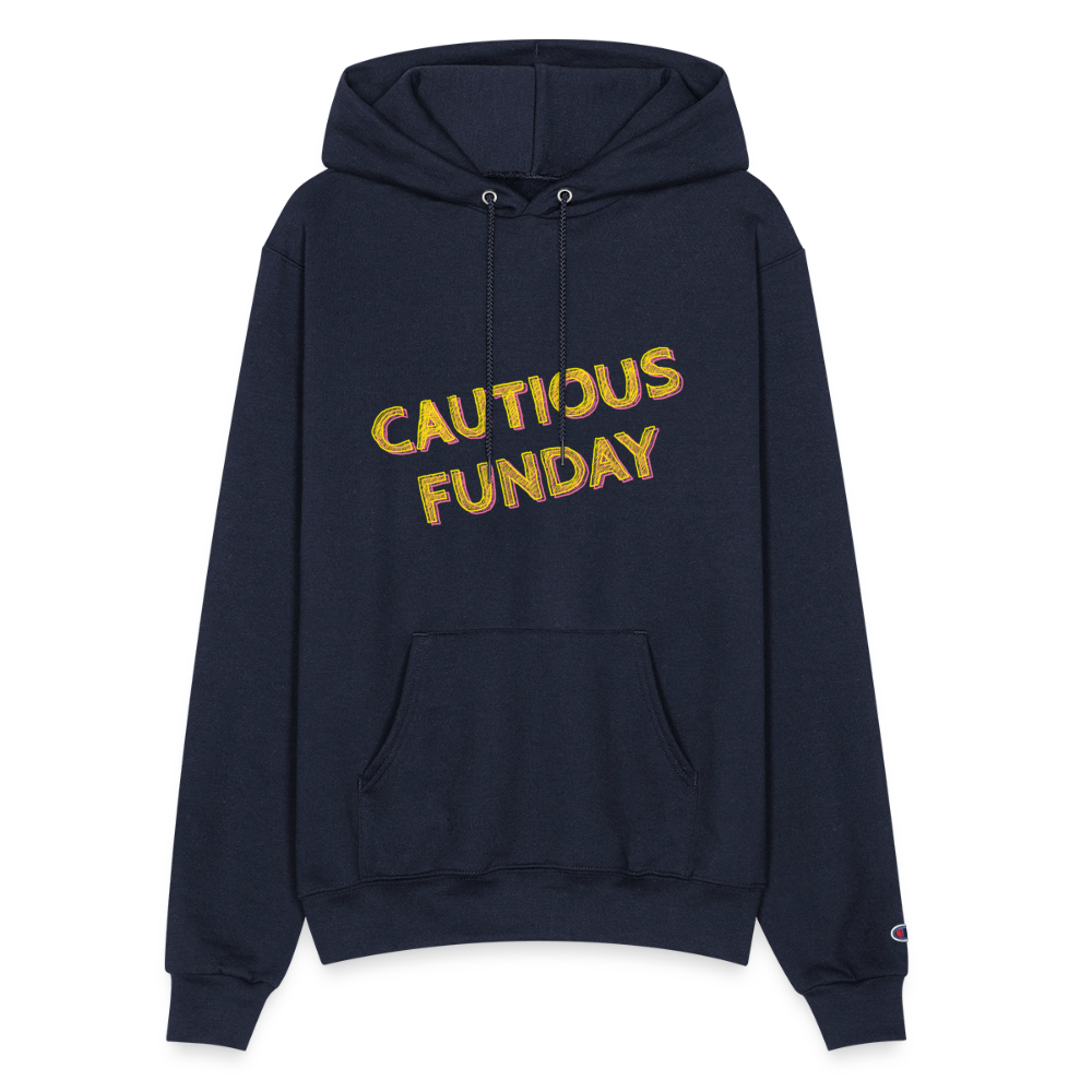 Cautious Funday Hoodie - navy