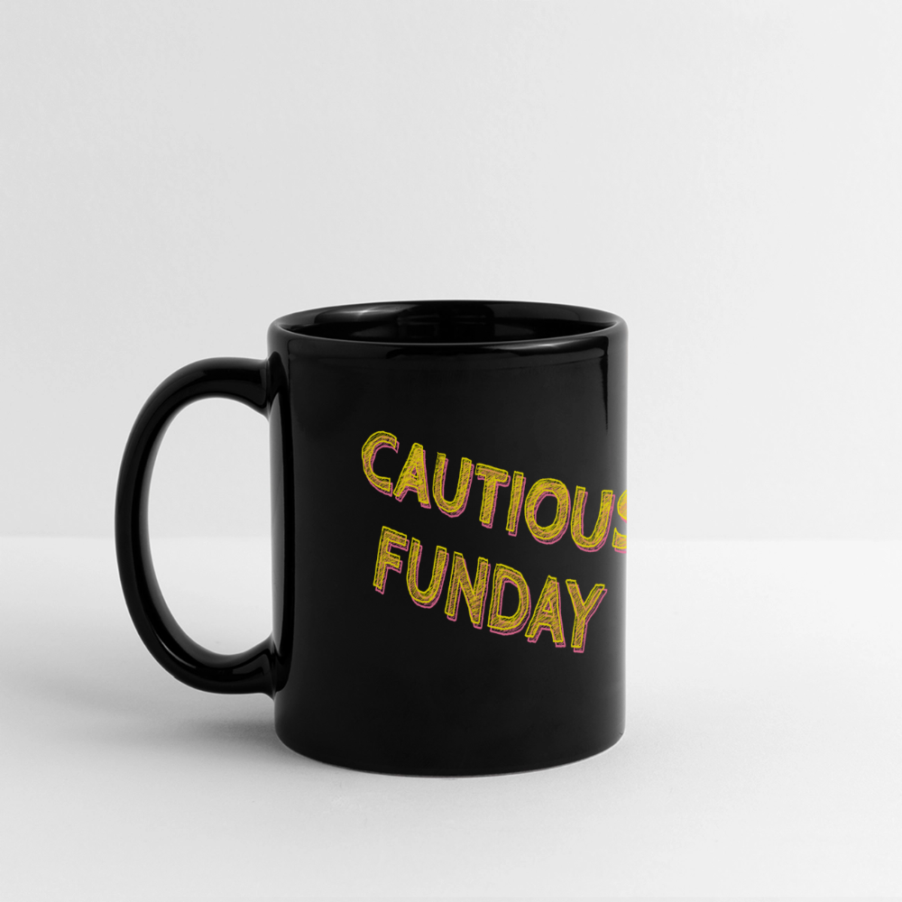 Full Color Panoramic Mug - black