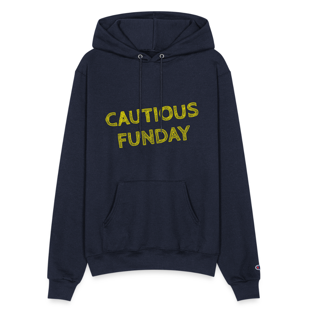 Cautious Funday Hoodie - navy