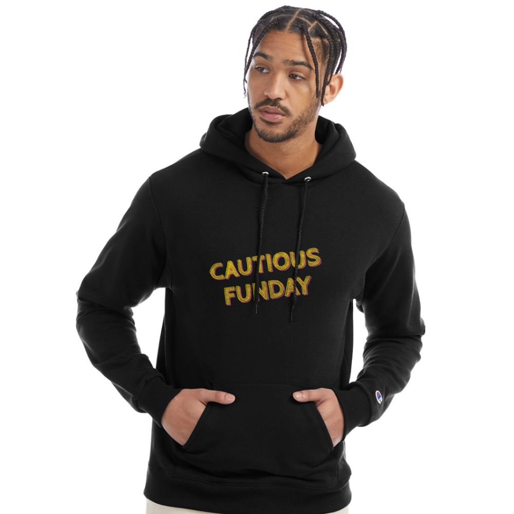 Cautious Funday Hoodie - black