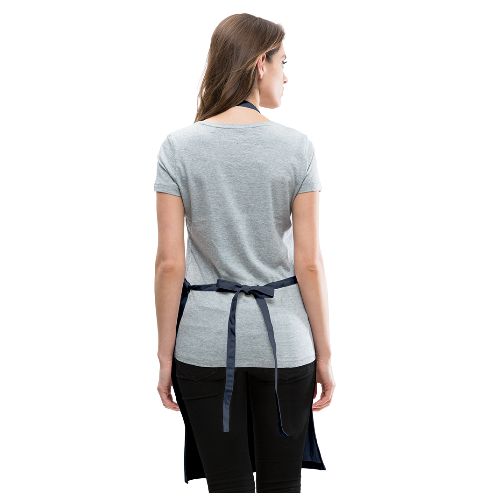 Cautious Funday Apron - navy