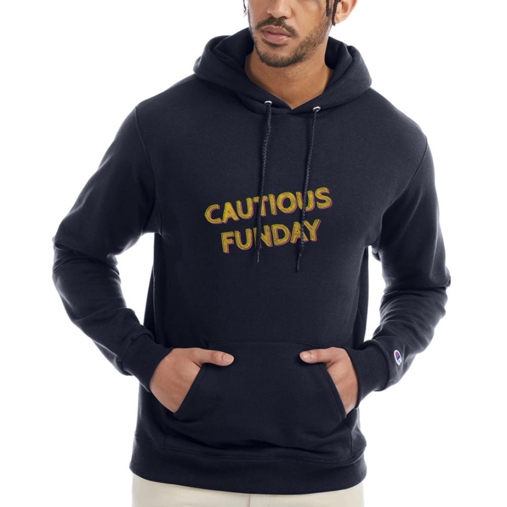 Cautious Funday Hoodie - navy