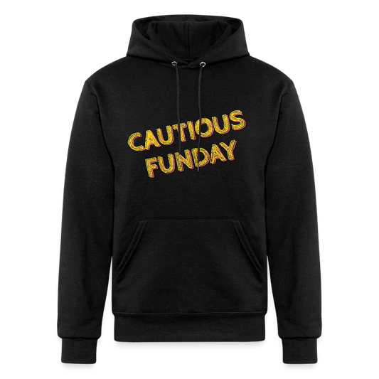 Cautious Funday Hoodie - black