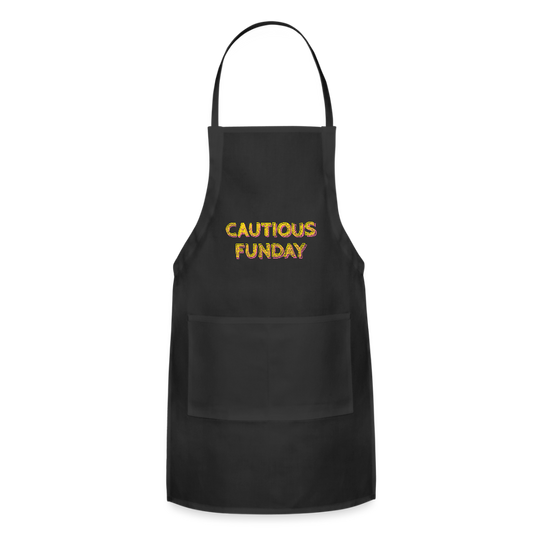 Cautious Funday Apron - black
