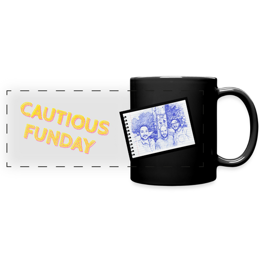 Full Color Panoramic Mug - black