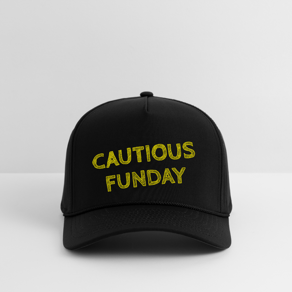Cautious Cap - black/black