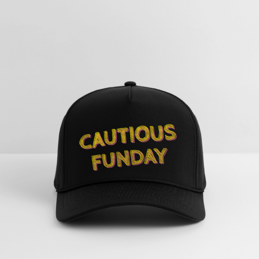 Cautious Cap - black/black